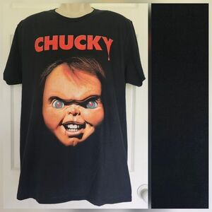 CHUCKY Crewneck Short Sleeve Graphic T-Shirt Size L